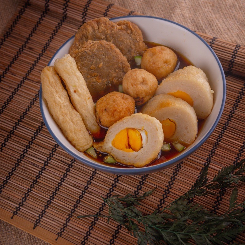 

PEMPEK PALEMBANG ASLI ENAK ISI 10 PCS CAMPUR + CUKO 200 ML