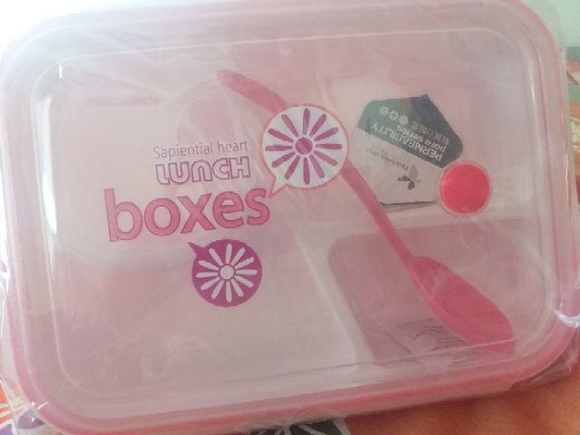 Yooyee Sekat 4 Sup Lunch Box Sekat 4 Sup Yooyee 415 + 5 Pcs Sponge Spon S1