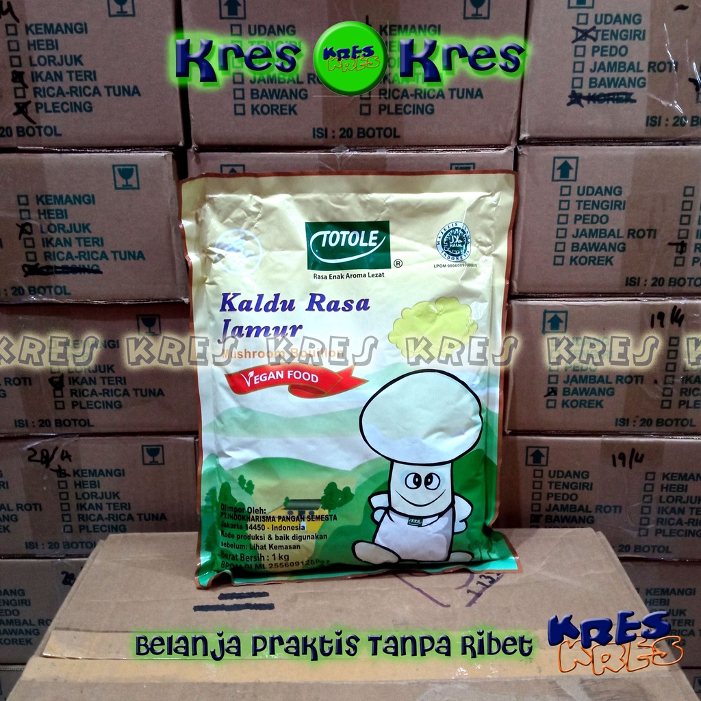 

KRES - Totole Kaldu Jamur HALAL - 1000gr 1Kg 1000 gram