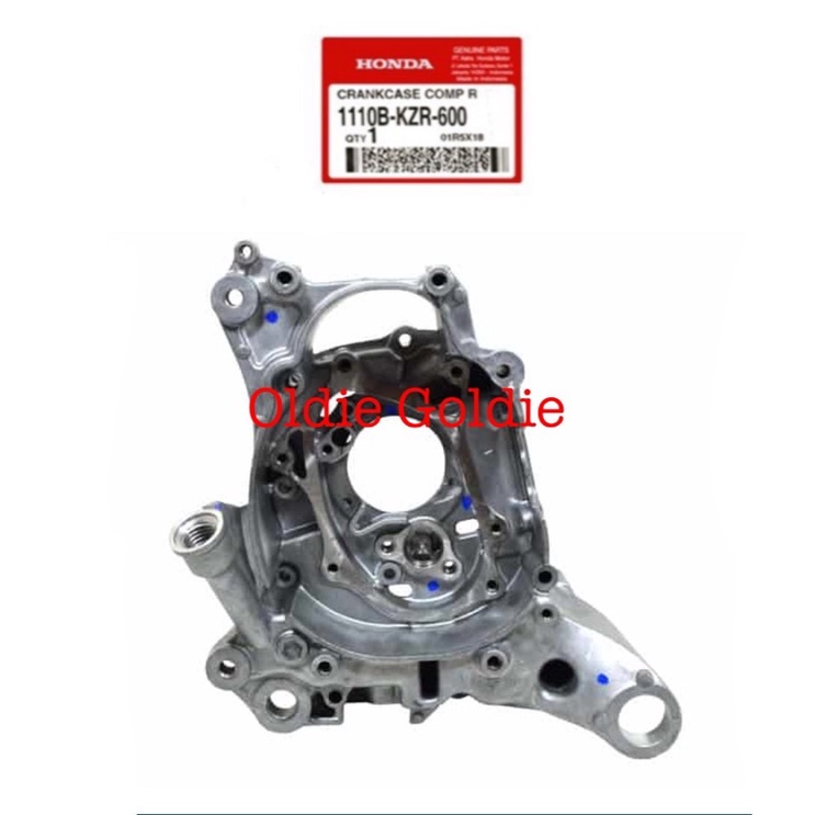 1110B-KZR-600 Crankcase Comp R Blok Mesin Calter Kalter Krengkes Kanan ORI Honda Vario 125 Old 125 L