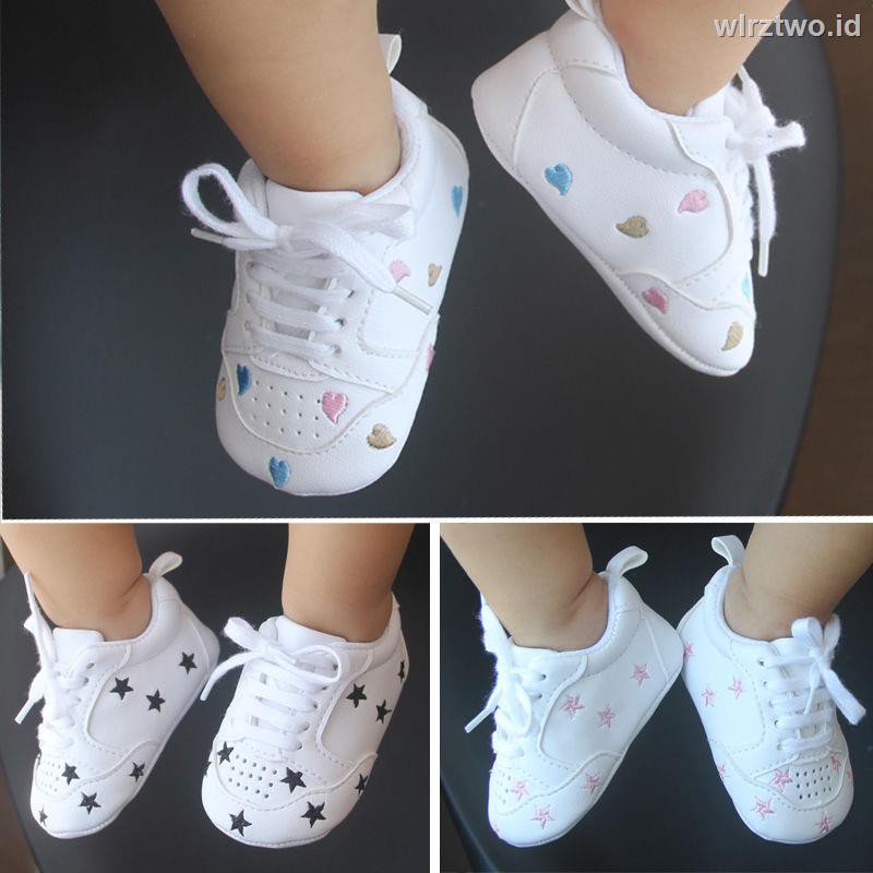  Sepatu  Bayi Laki Laki Perempuan  Usia 0 6 8 12 Bulan Sol 