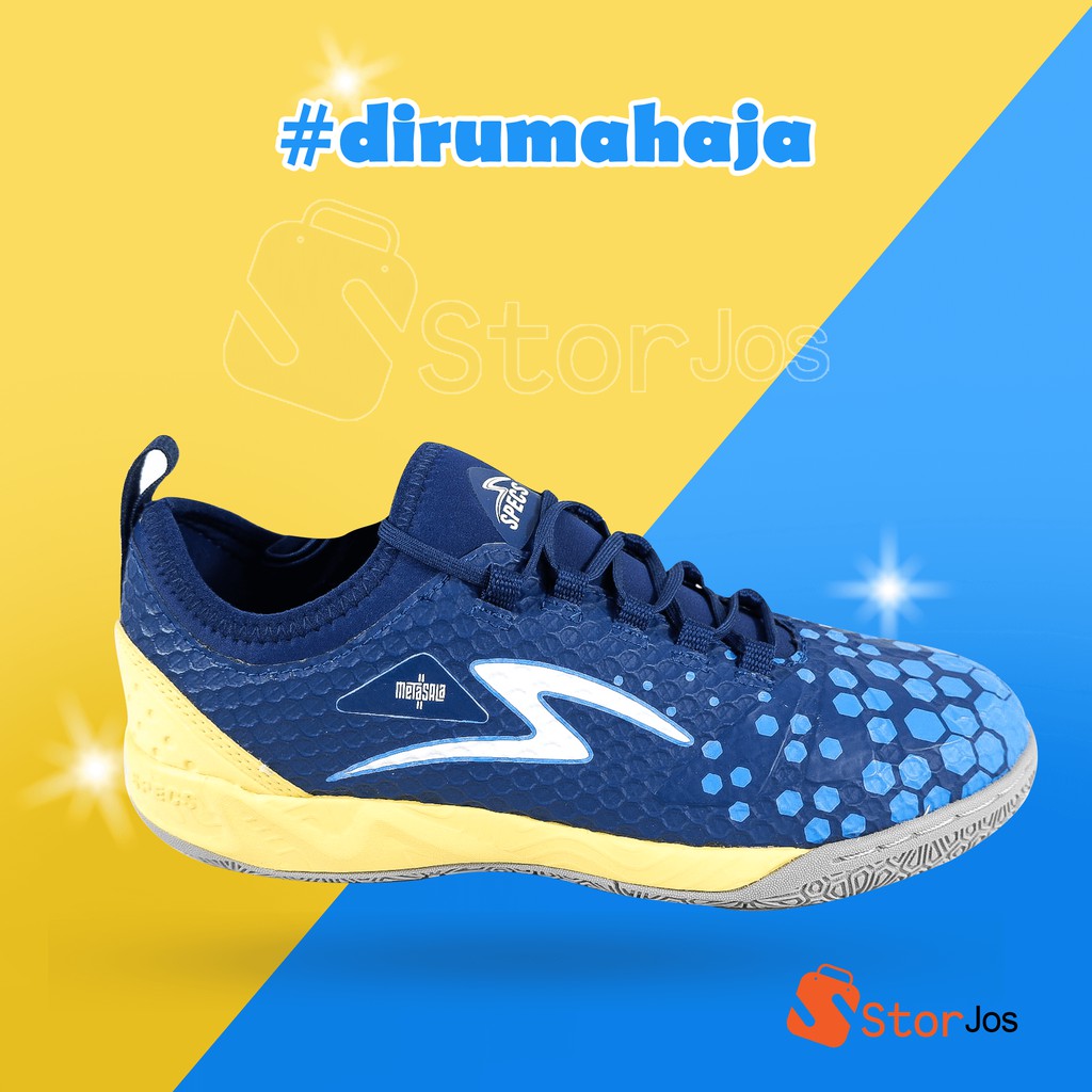 SEPATU FUTSAL SPECS - Metasala Knight Galaxy blue/Tulip blue/Pale