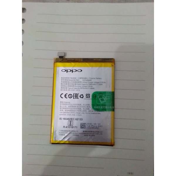 batre oppo f1s