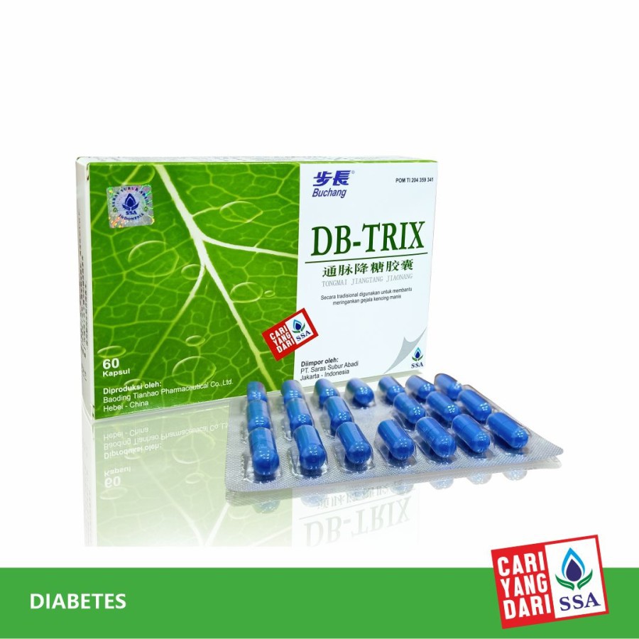 buchang db trix - obat diabetes