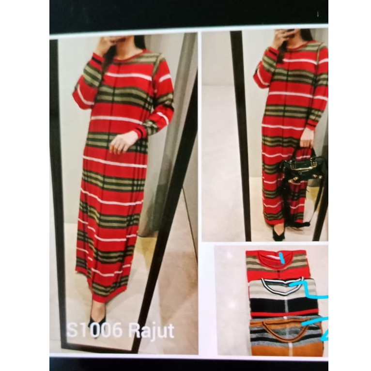 gamis rajutan wanita