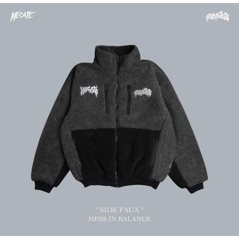 SIDES FAUX JACKET MESS IN BALANCE HECATE X MIRACLE MATES SHERPA
