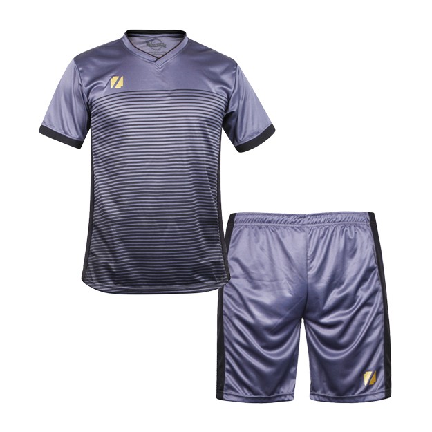 Zeintin - Kaos Olahraga Satu Set/Seragam Futsal/Seragam Bola HN 5161-5166-Abu Tua