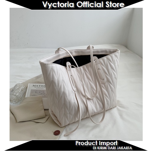 (COD) Vyctoria VOS5901 Tas Selempang Wanita Tote Bag Fashion Import Grosir Promo JT665 EL5901 LT1990 CR7736 GT1908 665 5901 1990 1908 7736