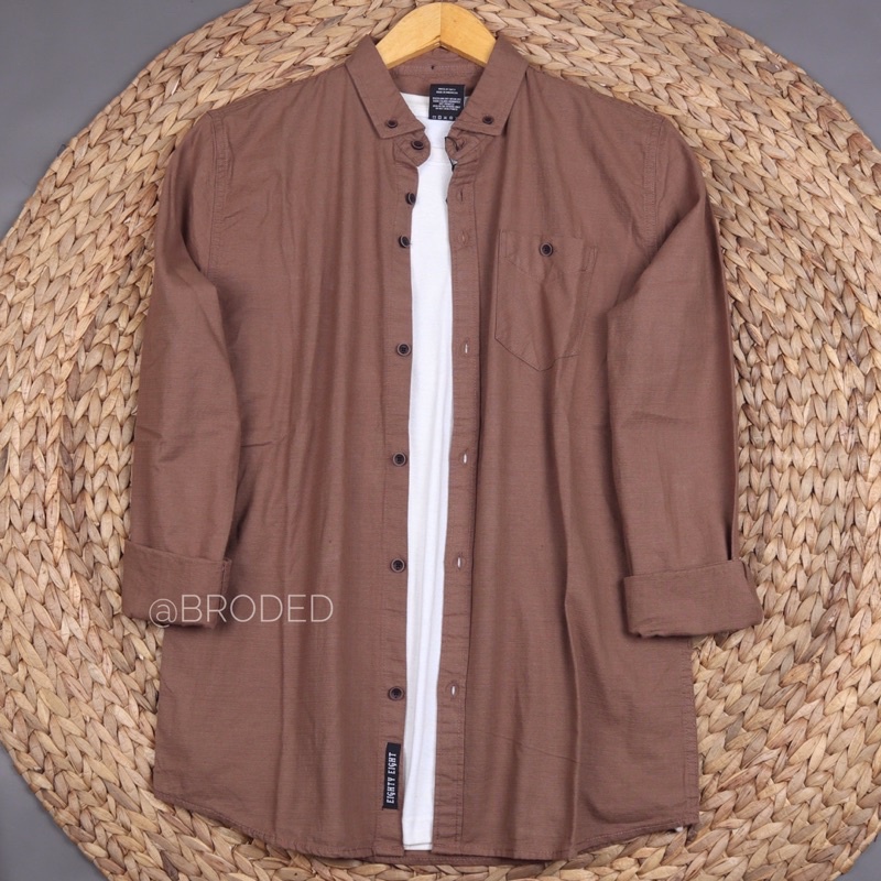 KEMEJA FLANEL SPARTAN JACKBROWN 14