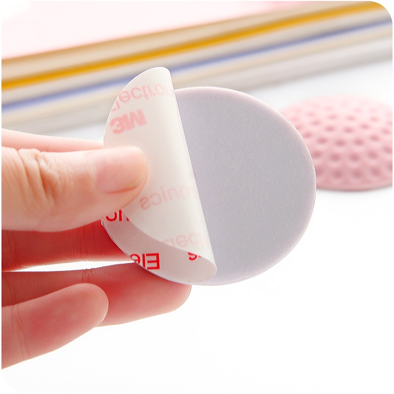 4 Pcs Karet Bumper Penahan / Pengaman Gagang Pintu