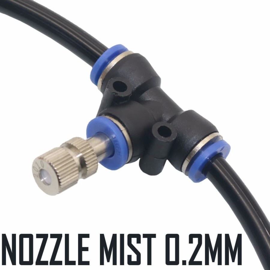 Nozzle kabut Misting spray mist 0.2 atau 0.3 mm