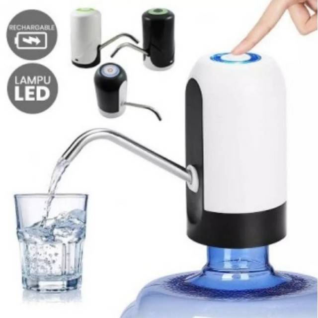 Galon Electric Pump Water Charge GIRLSNEED77 Pompa Air Galon Otomatis Dengan Ujung Pipa Stainless Steel Yang Elegan Automatic Water Dispenser