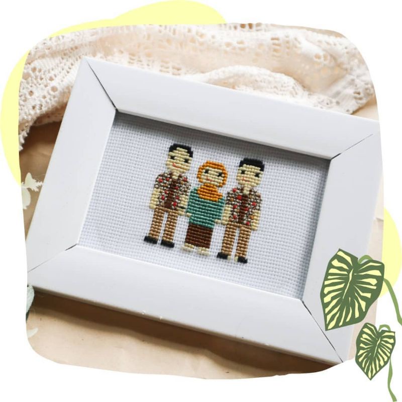 Kostum Modern Kristik | 3 Person