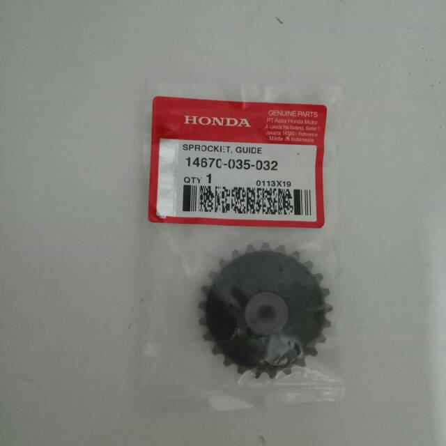 Gigi pompa oli grand & supra original honda