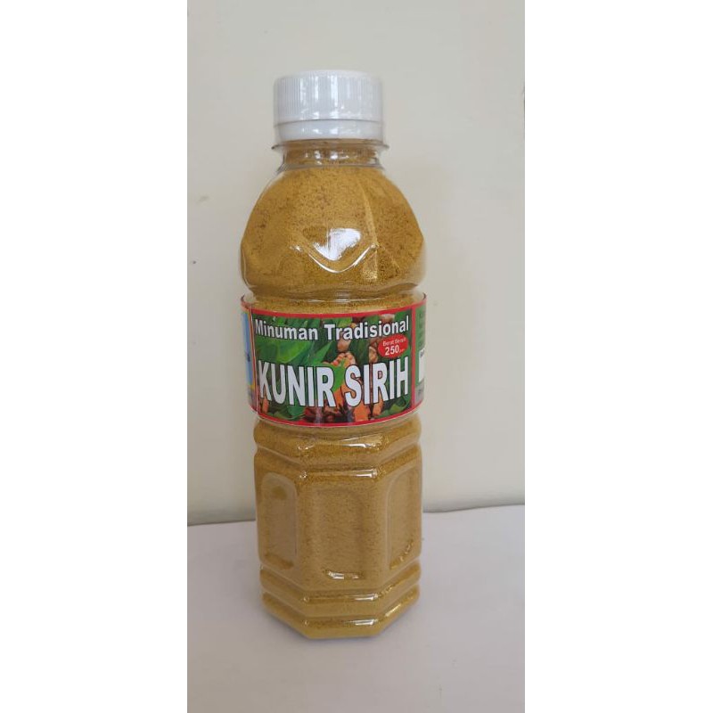 

Jamu tradisional kunir sirih