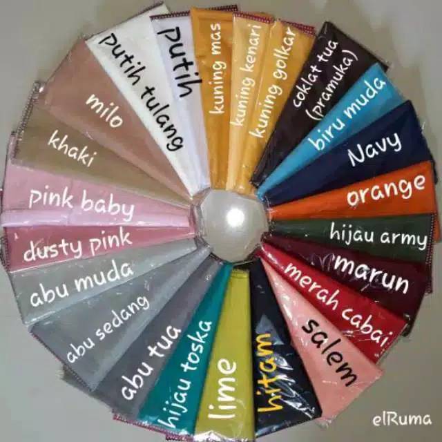 Hijab/jilbab segiempat saudia rawis/ square hijab polos/ segi empat ansania polos katun-4