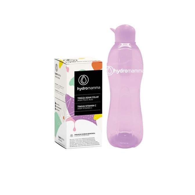 HYDROMAMMA 1 Box FREE 1 Special Tumbler Ungu