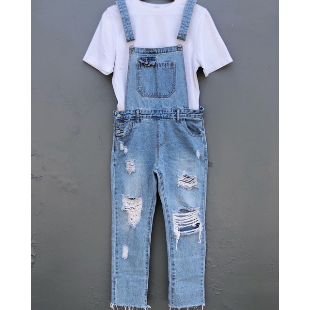 Thrift overall denim Comma shop