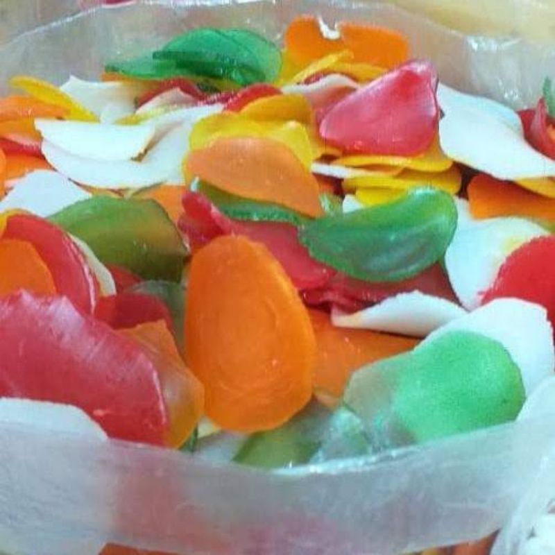 

krupuk bawang warna warni/seblak 1 kg