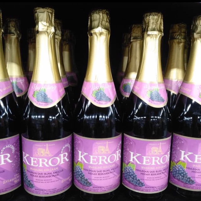 KEROR RED GRAPE 750ML