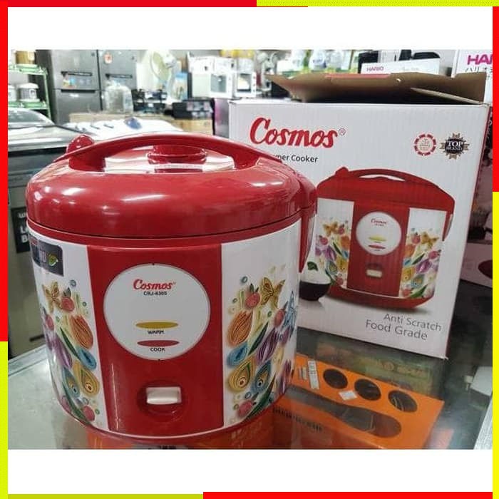 RICE COOKER COSMOS  CRJ6305 1.8L HARMOND PENANAK NASI RICECOOKER MAGIC COM RISE COOKER COKER MINI KE