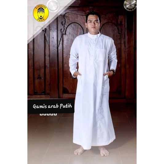 Gamis Arab putih, Jubah pria putih