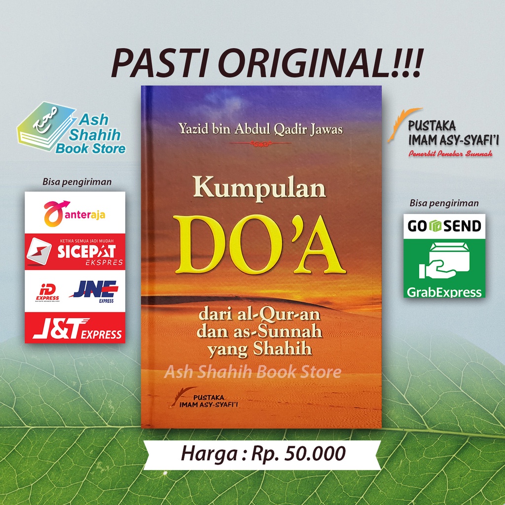 Kumpulan Doa Dari Al Quran dan As Sunnah Original Yazid bin Abdul Qadir Jawas - Pustaka Imam Asy Syafii