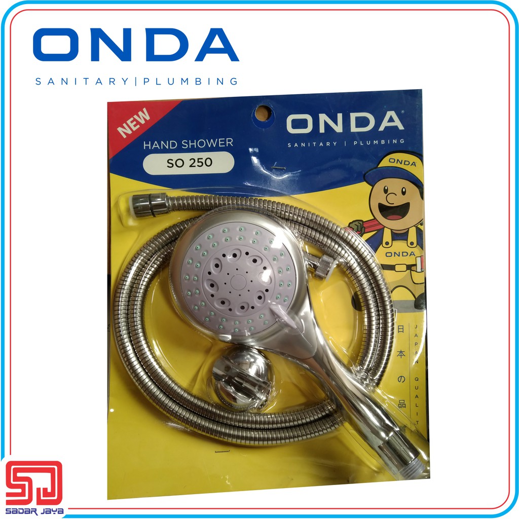 ONDA SO 250 Hand Shower Flexible Hose 1/2&quot;Pancuran Mandi