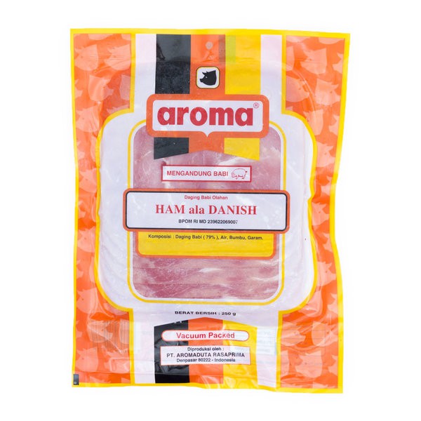 

Aroma Pork Danish Ham BALI 250gr