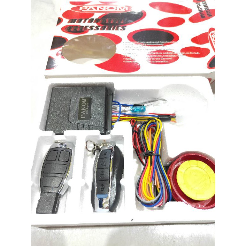 Alarm Motor System Panom Alarm Motor Anti Maling