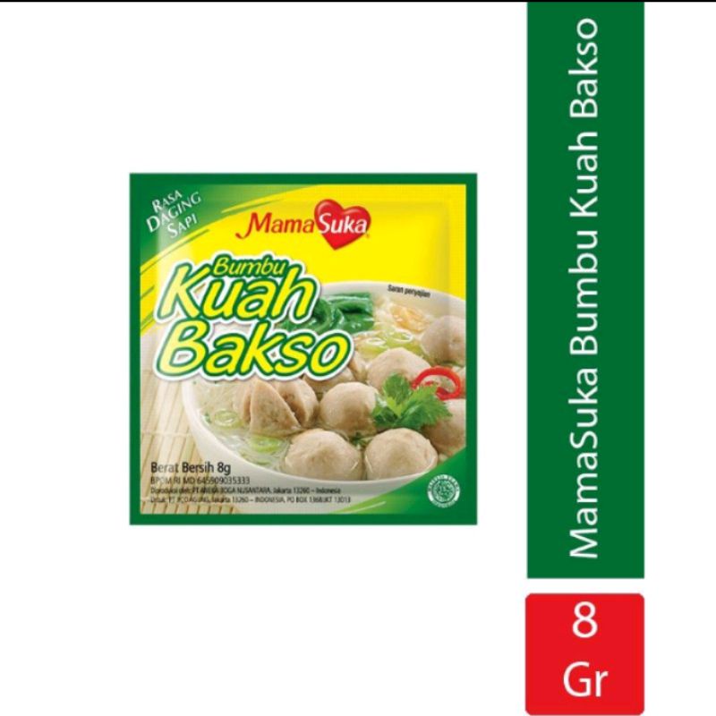 

Bumbu kuah baso 10 pack isi 10 renceng