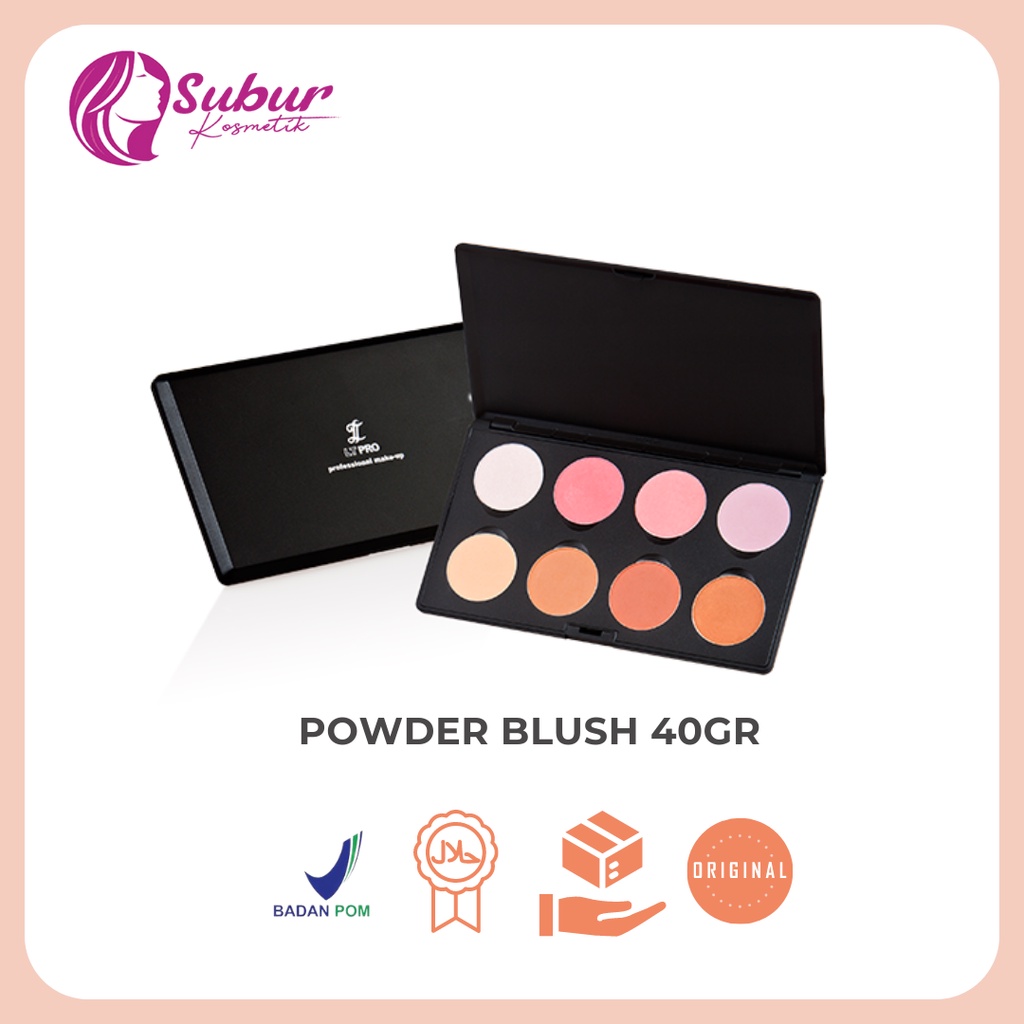 Lt Pro Powder Blush 40Gr | Palet Blush On | Isi 8