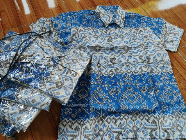 Diskon Bswart Batik Hrb026 Kenongo Hem Pendek Padi Pekalongan M L Xl Batik Pria Murah Modern Grosir