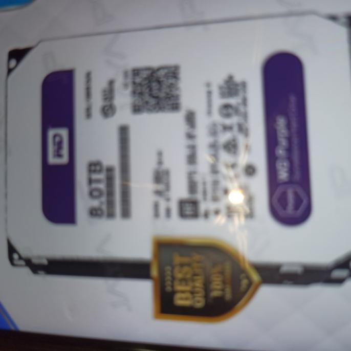 Wd Purple 8Tb 3.5" Hdd Ready Stok