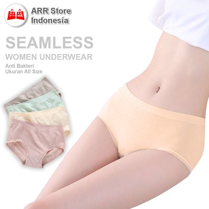 Celana Dalam Wanita Seamless Anti Bakteri Japanese Style All Size