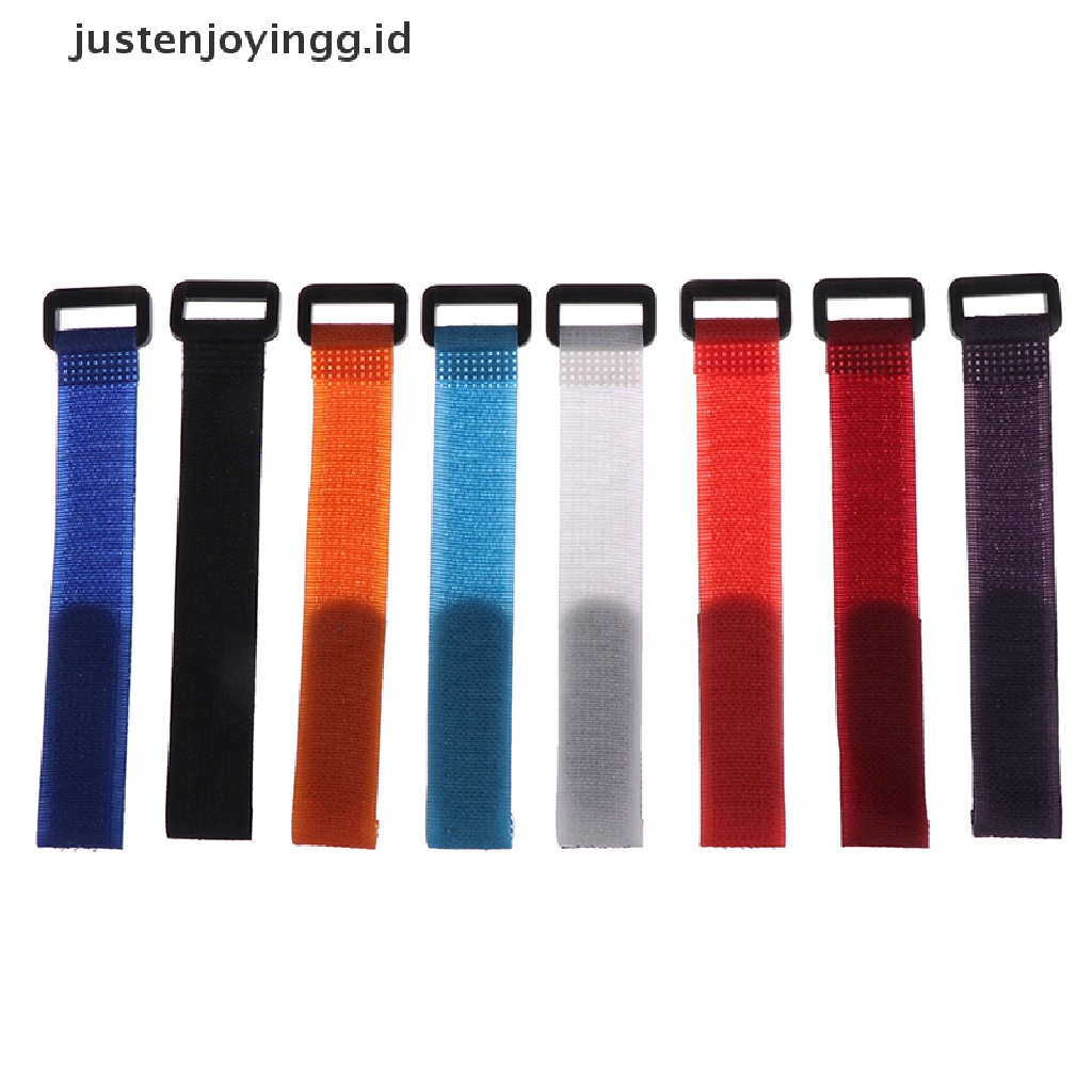 (justenjoyingg.id) 10pcs Strap Pengikat Joran Pancing Reusable