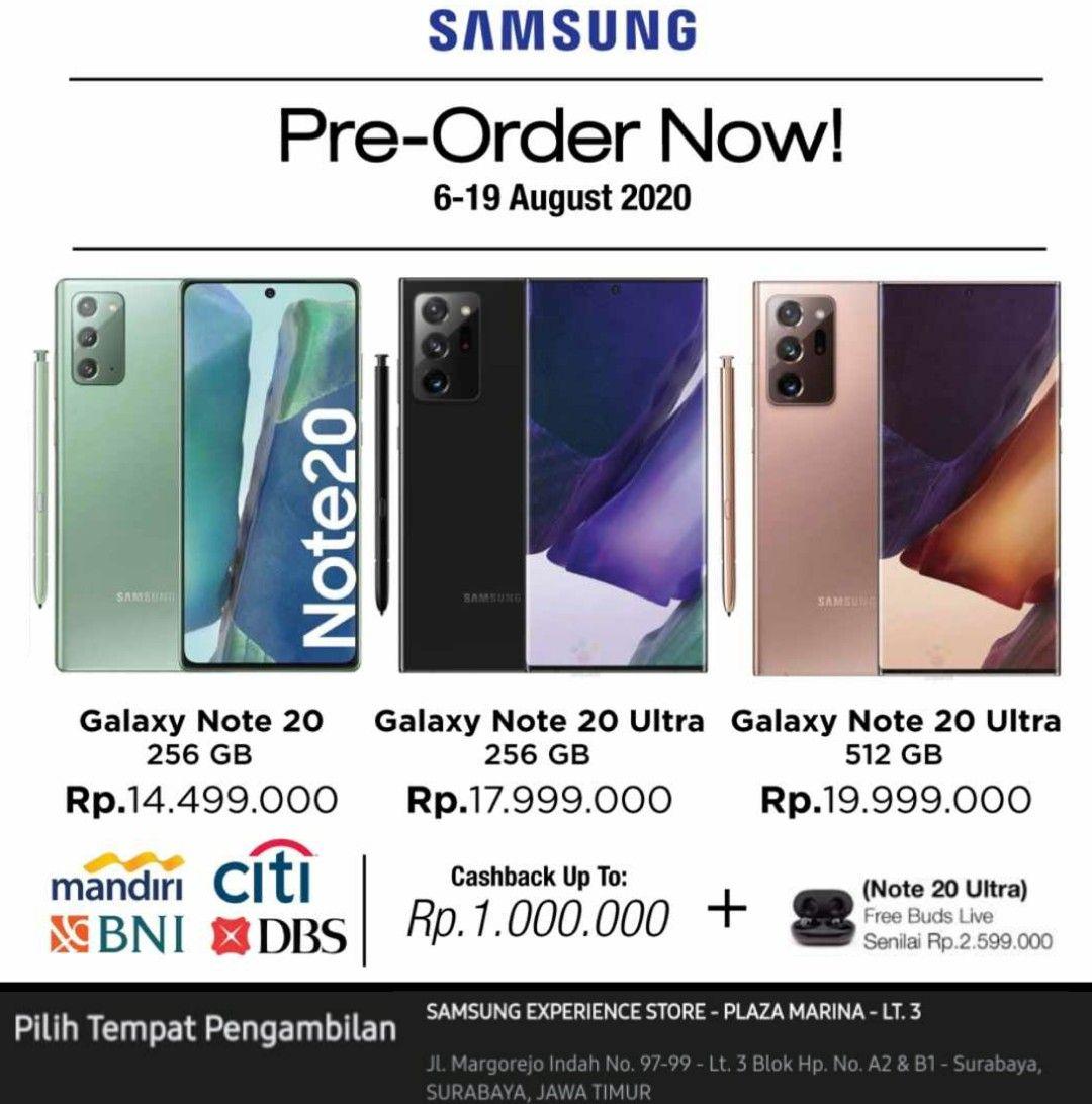 Samsung Galaxy Note 20 Ultra 8/512 GB | Shopee Indonesia