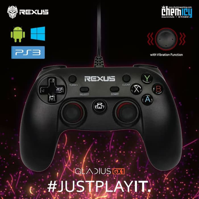 Rexus Gladius GX1 Pro Gaming Gamepad / Joystick / Stick