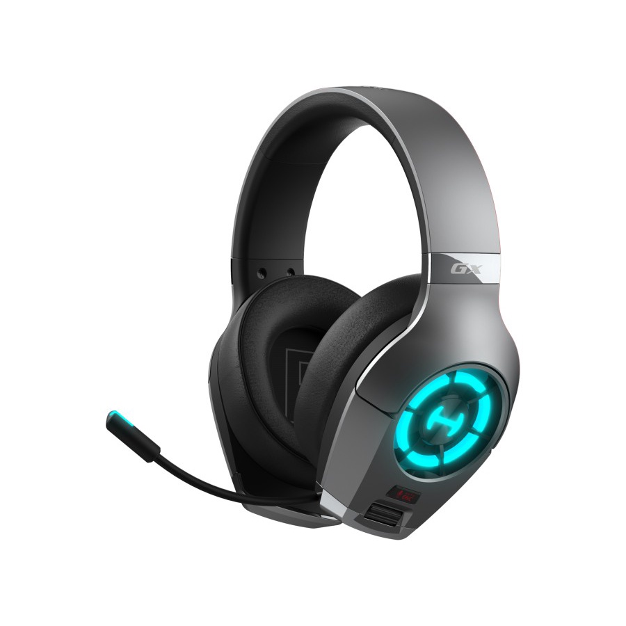 Headset Gaming Hecate Edifier GX Grey RGB Led Noice canceling Mic