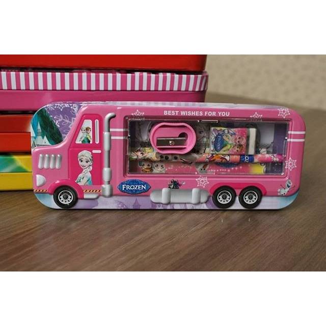 

Kotak Pensil Full Set Karakter Frozen, Little Pony, Tsum-Tsum, Cars, Spiderman, Marvel