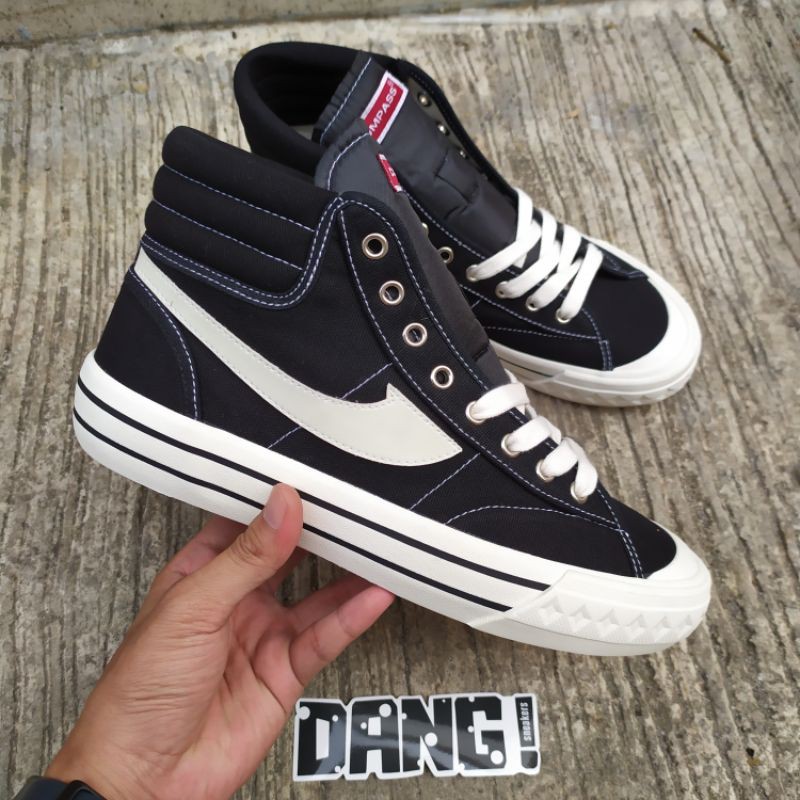 Sepatu Compass Retrograde Hi [White Red/Red White Blue/Black White/Blue Gum]-3