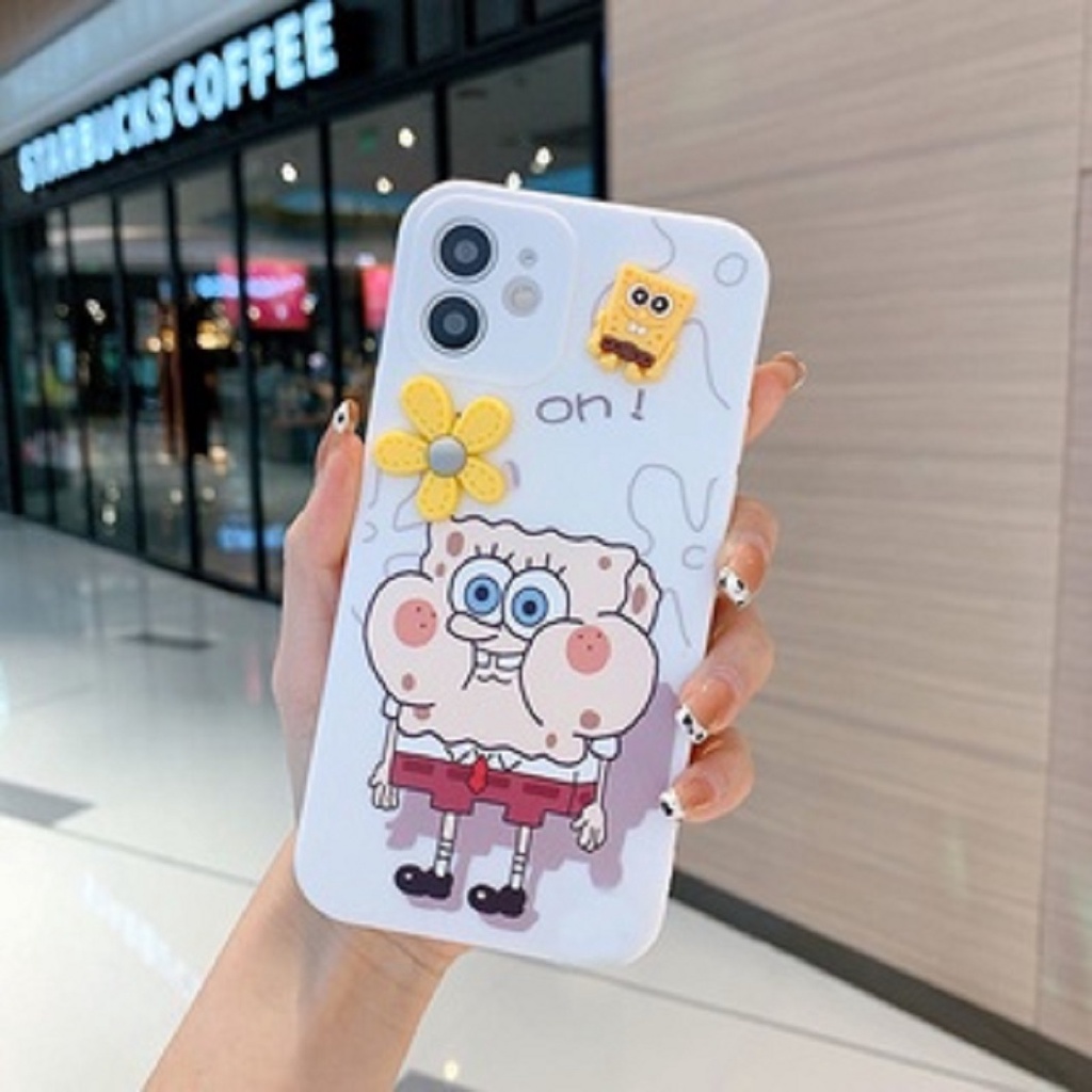 Case 3D Case Spongebob - Patrick Vivo Y15 Y15s Y51 Y51a Y53s 2020 Y50 Y30 Y12s Y20 Y20i Y12 Y15 Y17 Y91C Y93 V21 V20 SE V15 Pro S1 Pro Softcase Karakter