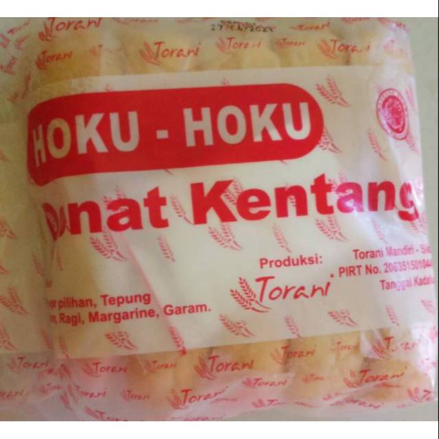 

Hoku Donat kentang isi 10