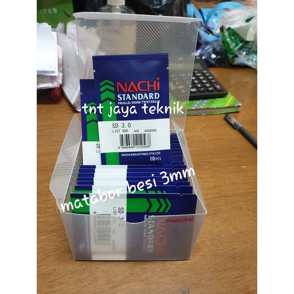 MATA BOR BESI NACHI 3 MM / MATABOR BESI NACHI 3MM ORIGINAL NACHI