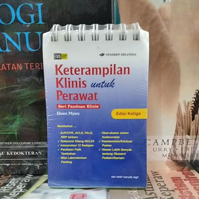 BUKU KETRAMPILAN KLINIS UNTUK PERAWAT SEEI PANDUAN KLINIS EDISI 3 ORIGINAL