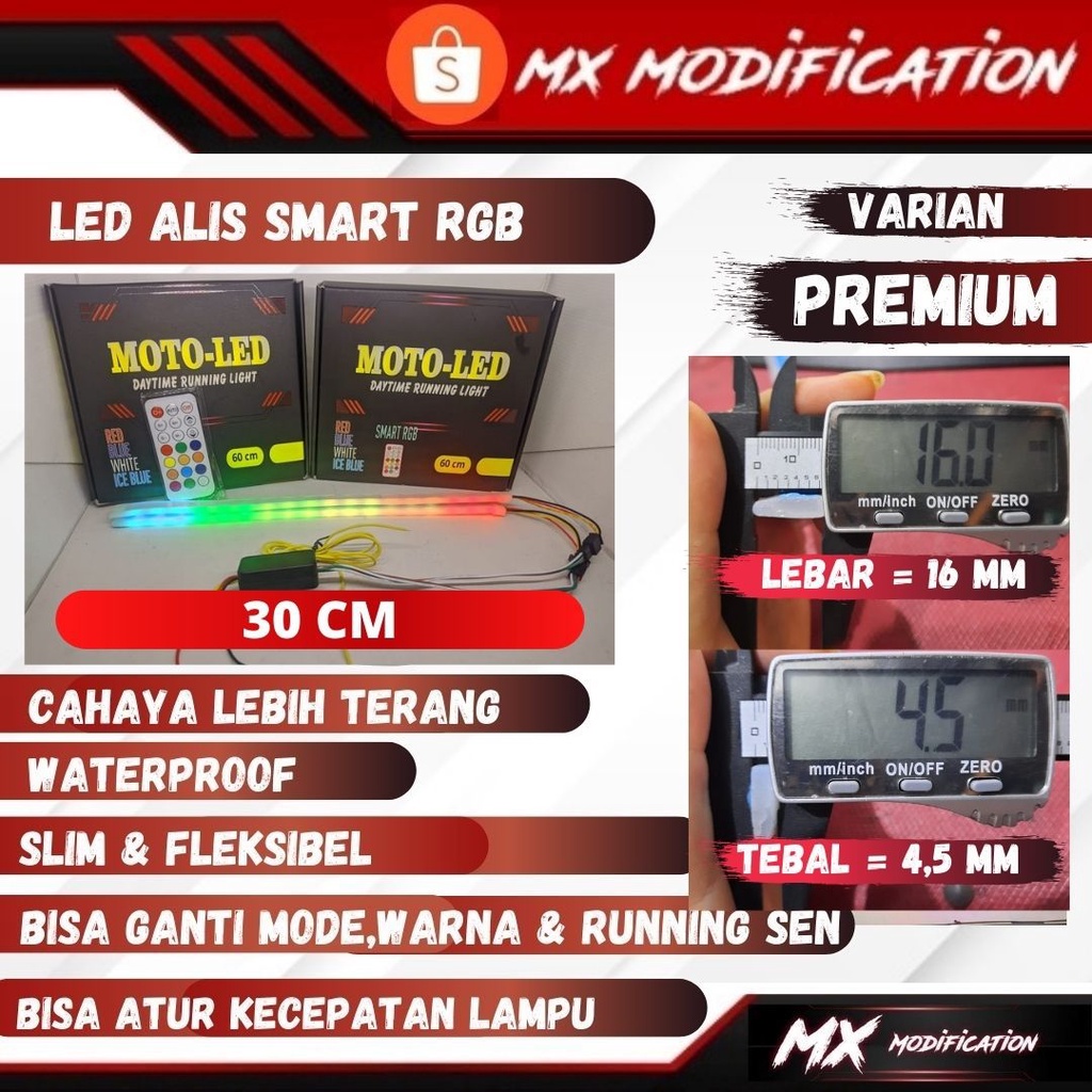 LED ALIS SMART RGB 60 CM (REMOTE) RUNNING SEIN-SMART PREMIUM 60CM