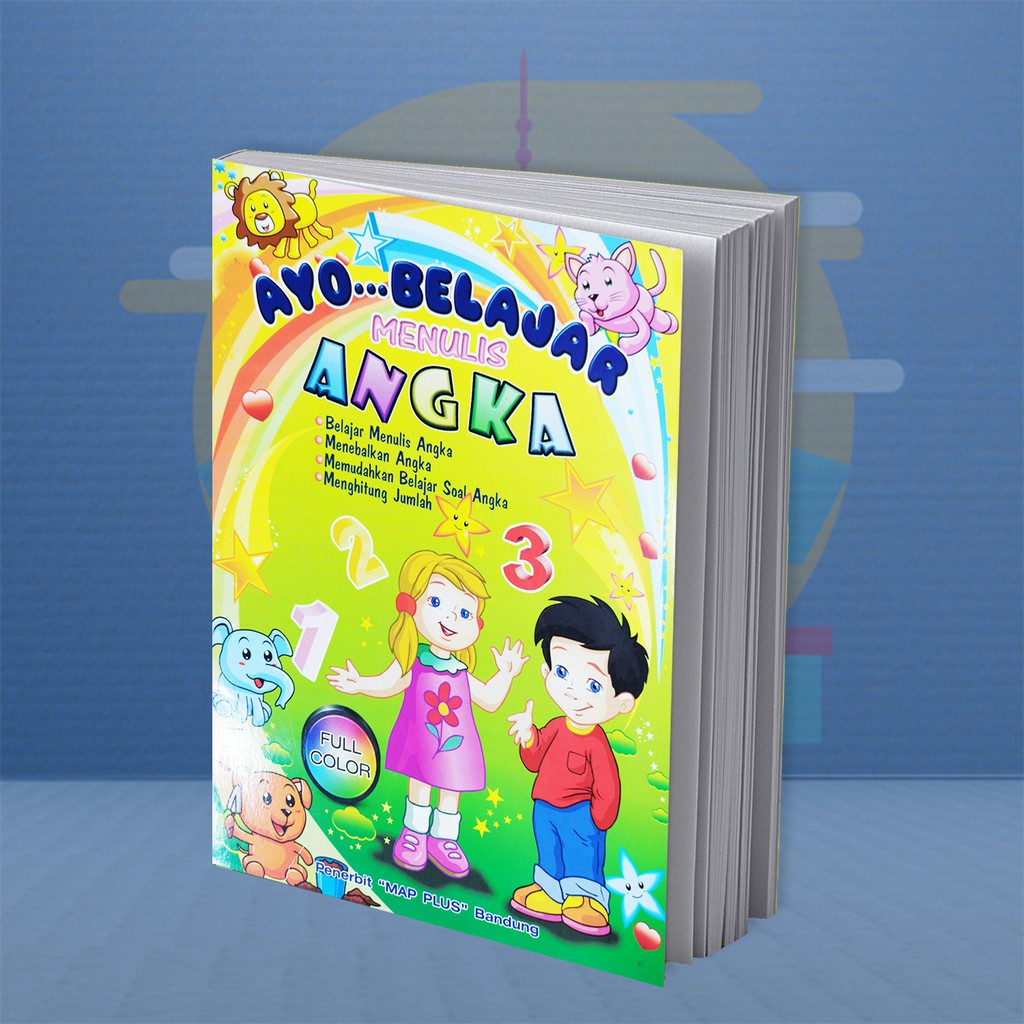 BUKU ANAK TK PAUD AYO BELAJAR MENULIS ANGKA Shopee Indonesia