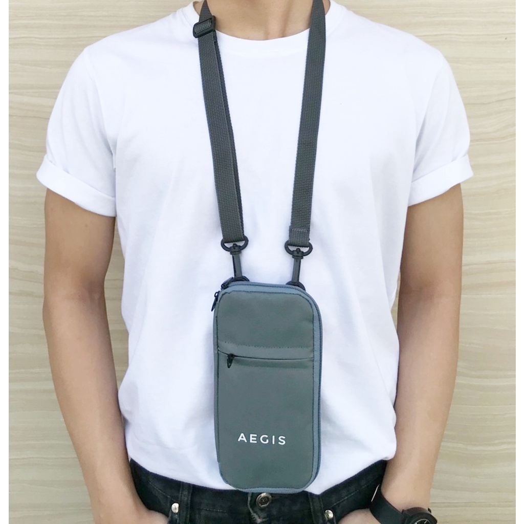 Tas Hp Mini Pria Wanita Hanging Wallet Gantung Leher