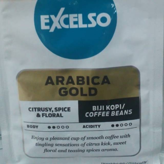 

Excelso Arabica gold