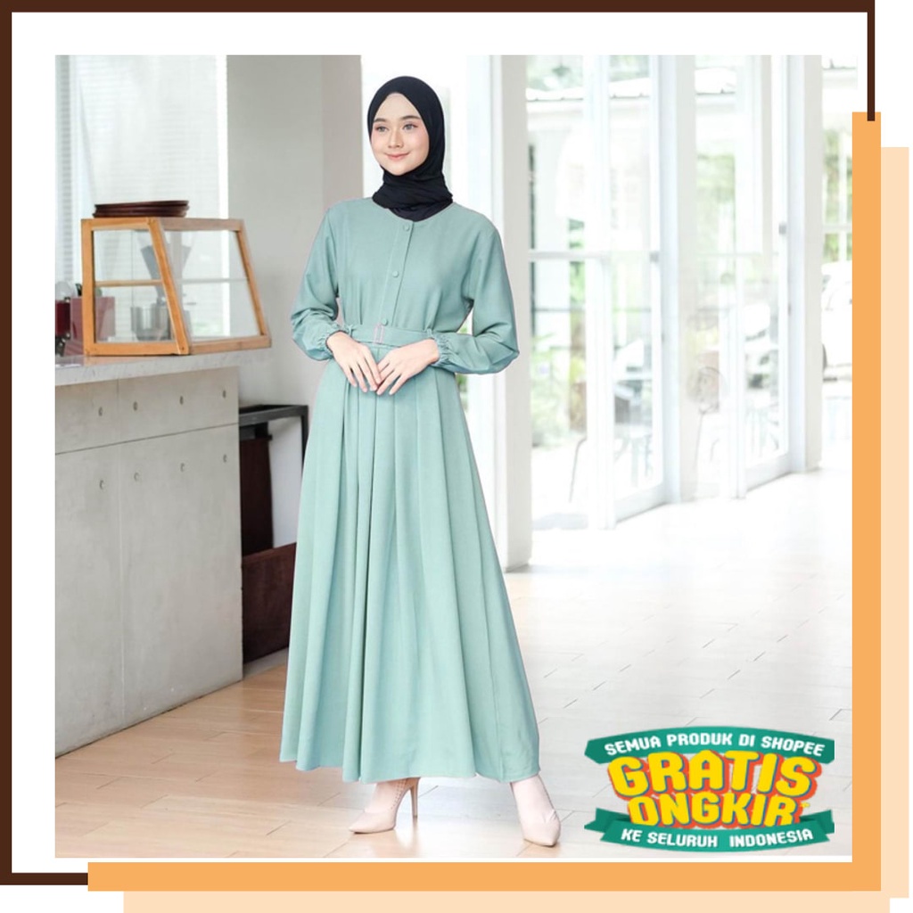 ORANG TUA REMAJA ANAK DEWASA GADIS KEBAYA /  Gamis remaja Pesta Mewah Kekinian Premium Jumbo Syari W